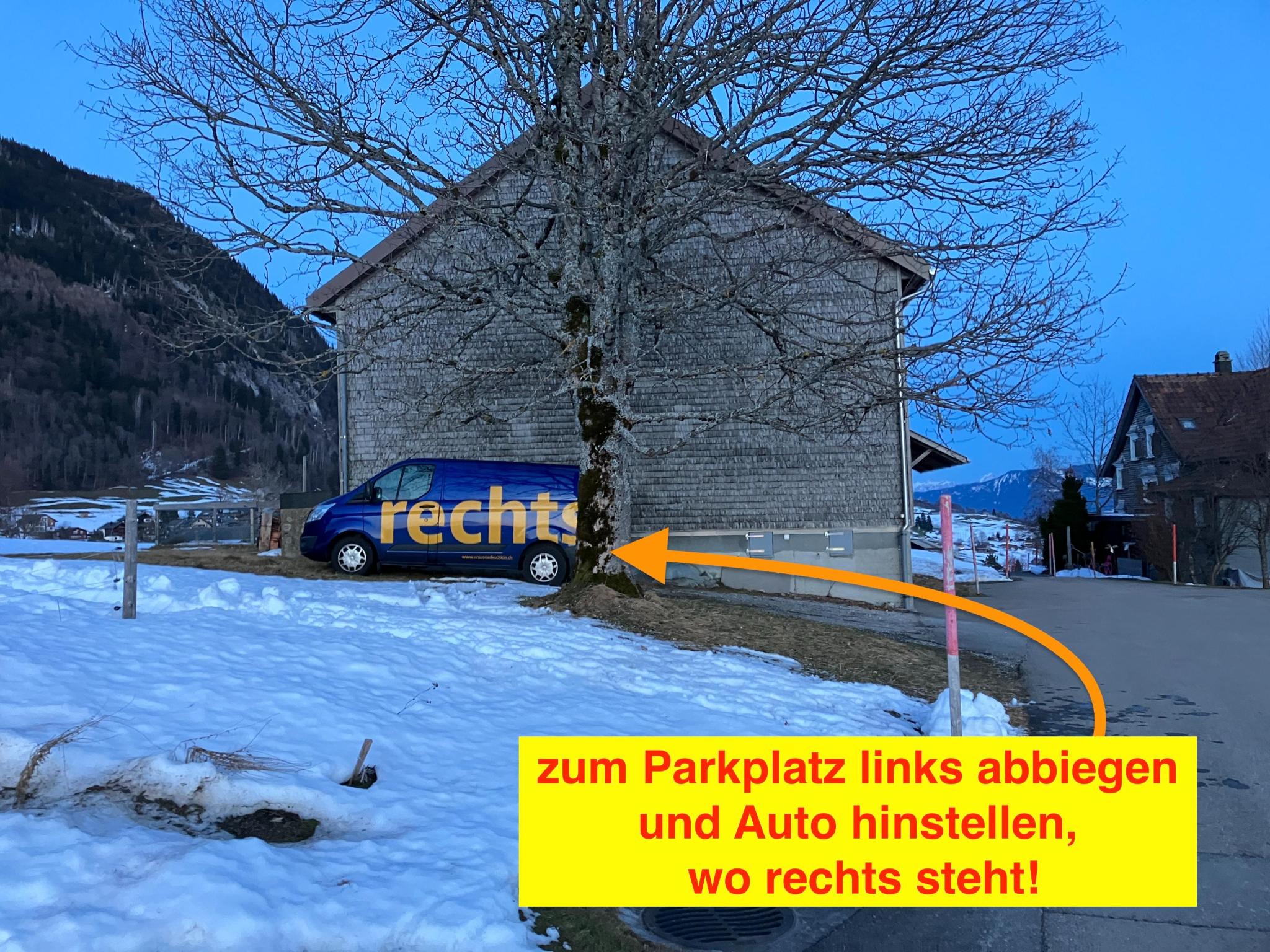 Parkieren Anleitung
